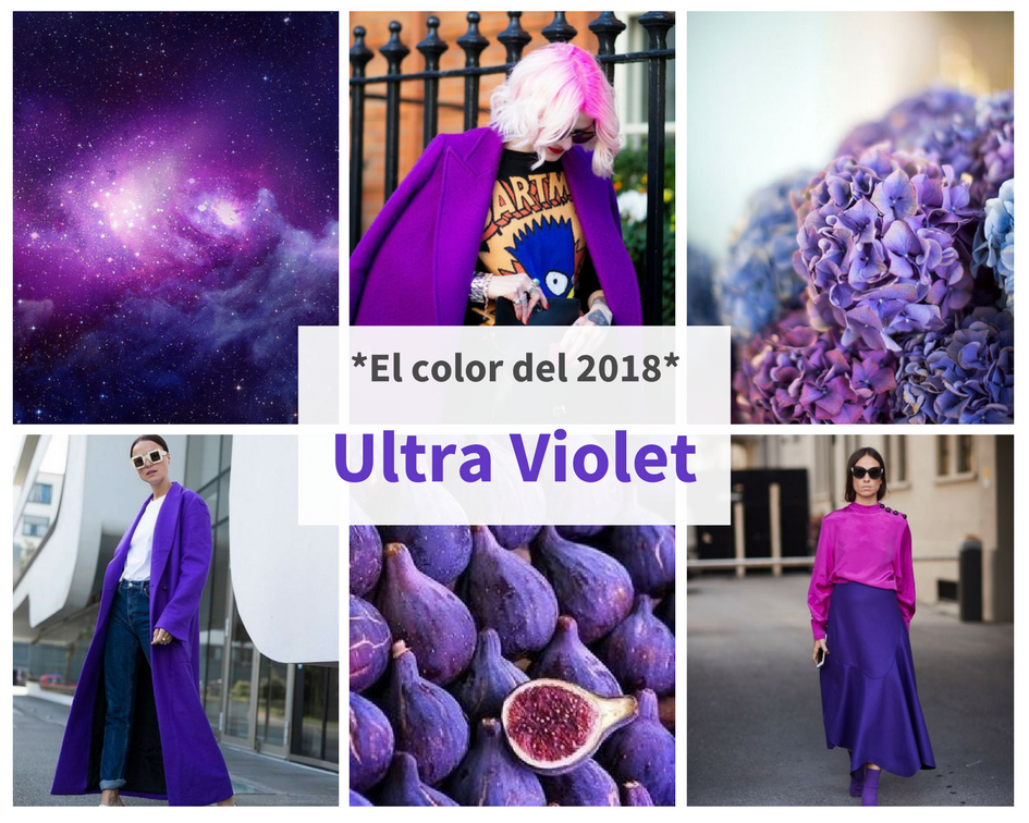 Ultra Violet, color Pantone 2018